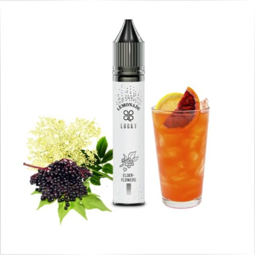 Жидкость Lucky Elderflowers Lemonade (Бузина, Лимонад, 50 мг, 30 мл)