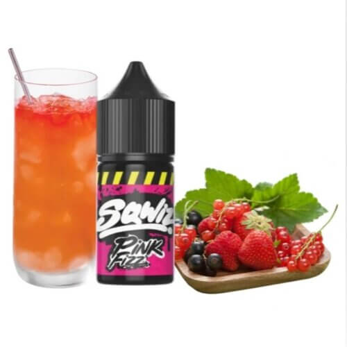 Жидкость Sqwiz Pink Fizz (Пинк Физз, 50 мг, 30 мл)