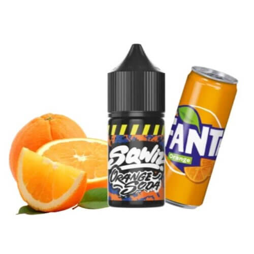 Жидкость Sqwiz Orange Soda (Апельсиновая газировка, 50 мг, 30 мл)