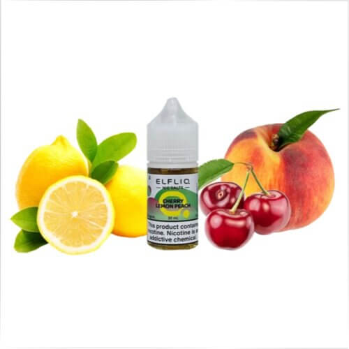 Жидкость ELFLIQ Cherry Lemon Peach (Вишня, Лимон, Персик, 30 мл)