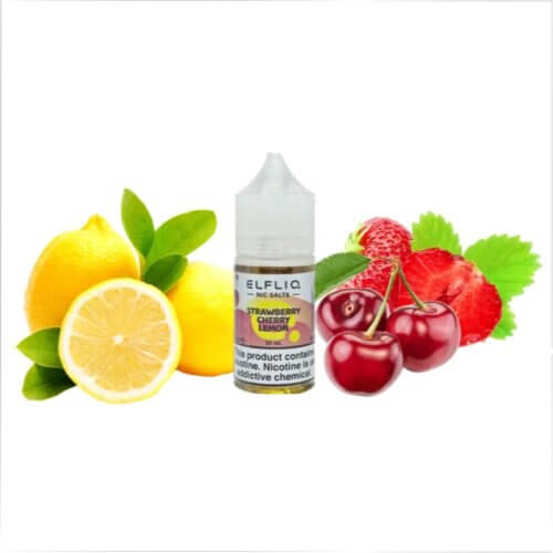 Жидкость ELFLIQ Strawberry Cherry Lemon (Клубника, Вишня, Лимон, 30 мл)