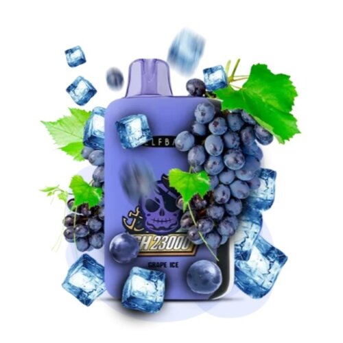 Одноразовый POD Elf Bar GH 23000 Grape Ice (Виноград, Лед)