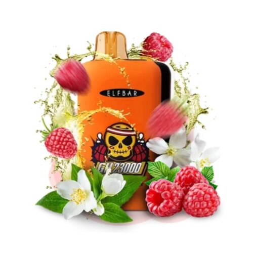 Одноразовый POD Elf Bar GH 23000 Jasmine Raspberry (Жасмин, Малина)