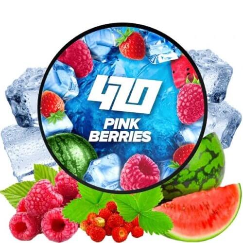 Табак 420 Classic Frost Line Pink Berries (Пинк Беррис, 100 грамм)