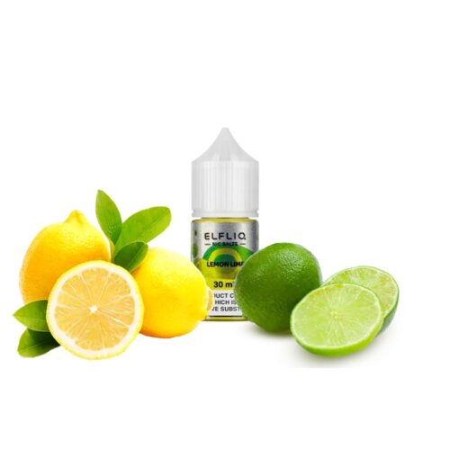 Жидкость ELFLIQ Lemon Lime (Лимон, Лайм, 30 мл)