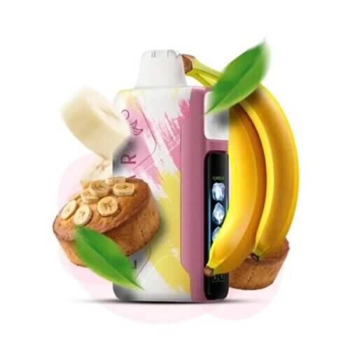 Одноразовый POD Elf Bar Ice King 30000 Banana Cake (Банановый пирог)