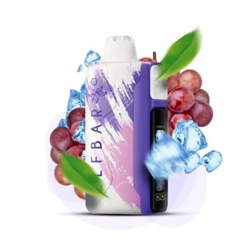 Одноразовый POD Elf Bar Ice King 30000 Grape Ice (Виноград, Лед)