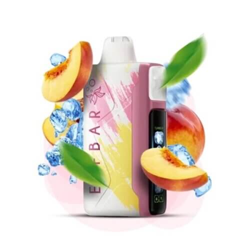 Одноразовый POD Elf Bar Ice King 30000 Peach Ice (Персик, Лед)
