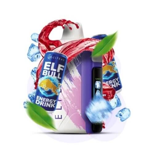 Одноразовый POD Elf Bar Ice King 30000 Elf Bull (Энергетик)