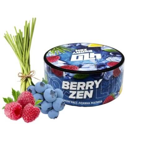 Табак 420 Frost Line Berry zen (Лемонграсс, Голубика, Малина, 100 грамм)