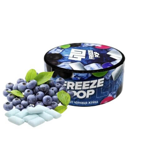 Табак 420 Frost Line Freeze pop (Орбит, Черника, Жвачка, 100 грамм)