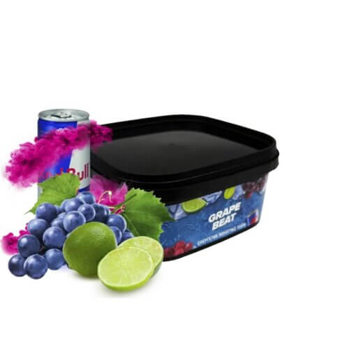 Табак 420 Frost Line Grape beat (Энергетик, Виноград, Лайм, 250 грамм)