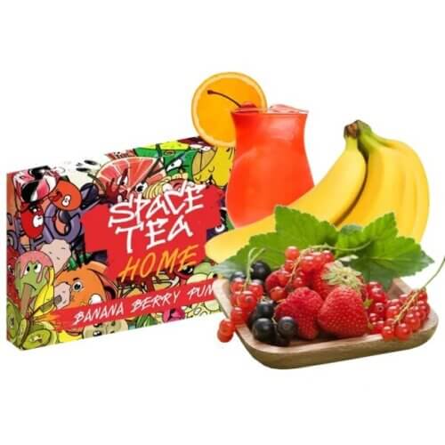 Чайная смесь Space Tea Home Banana Berry Punch (Банана Берри Пунш, 40 г)