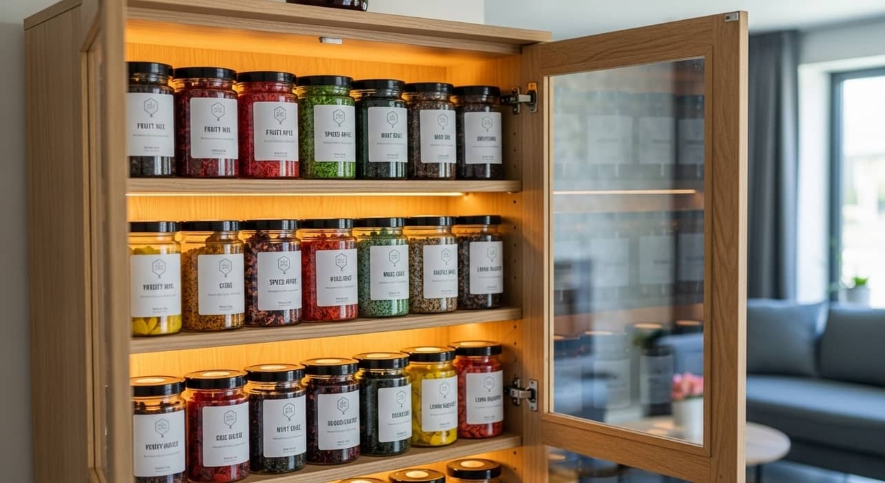 как хранить табак для кальяна