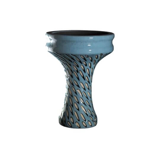 Глиняная чаша Etna Katana Cut Soft blue (Голубой)