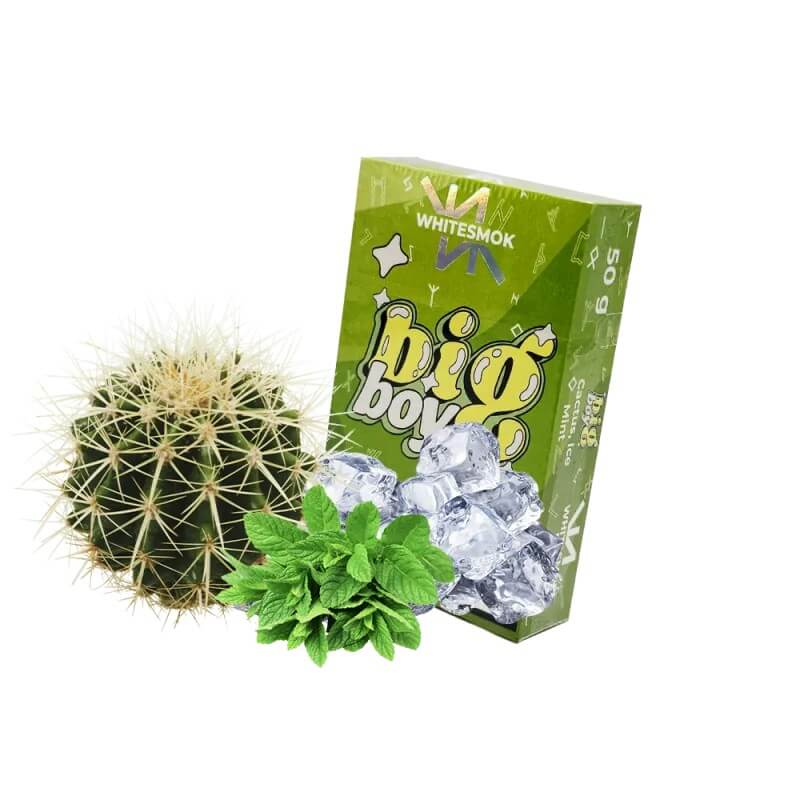 Табак WhiteSmok Big boy (Кактус, Мята, Лед, 50 г) Табак WhiteSmok Big boy (Кактус, Мята, Лед, 50 г)