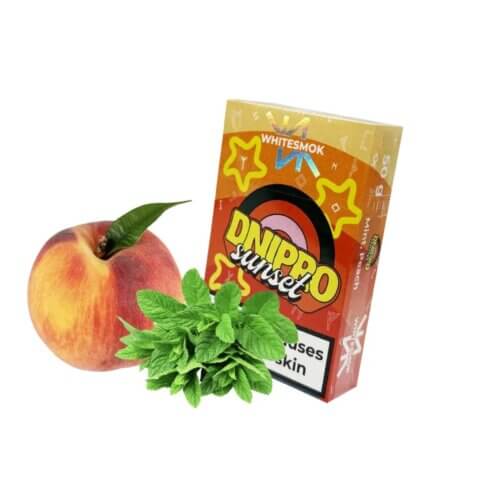 Табак WhiteSmok Dnipro Sunset (Персик, Мята, 50 г)