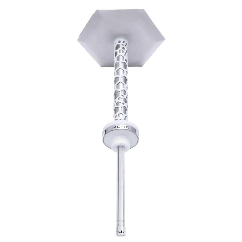 Кальян Embery Mono 4.0 Silver-snow (бело-серебристый, базовый комплект) Кальян Embery Mono 4.0 Silver-snow (бело-серебристый, базовый комплект)