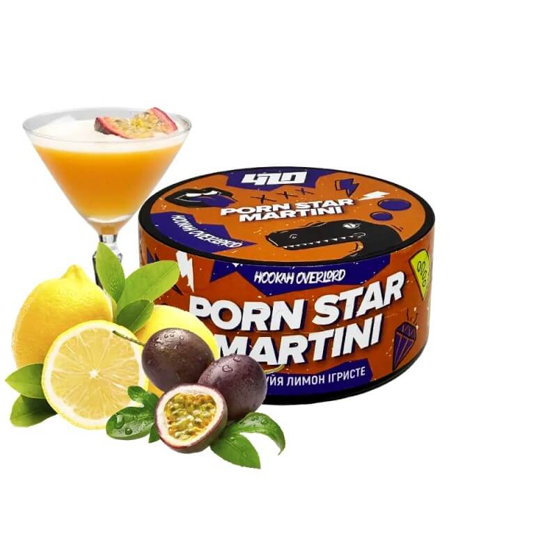 Табак 420 x Hookah Overlord Porn star martini (Маракуйя, Лимон, Игристое, 100 г) Табак 420 x Hookah Overlord Porn star martini (Маракуйя, Лимон, Игристое, 100 г)