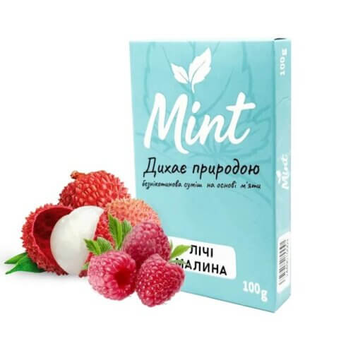 Кальянная смесь Mint Личи, Малина (100 г)