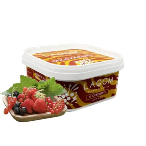 Табак Lagom Main Shockberry (Кислые Ягоды, 250 г)