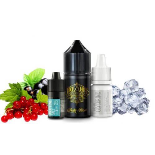 Набор для самозамеса Wick&Wire salt Arctic Black V2 (Арктик блек, 25 мг, 30 мл)