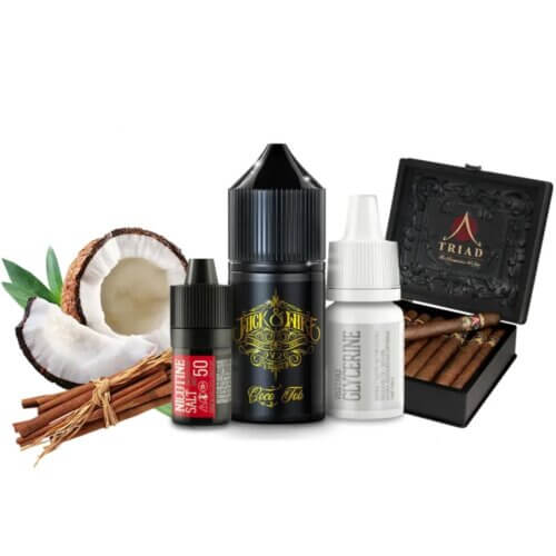 Набор для самозамеса Wick&Wire salt Coco Tob V2 (Коко тоб, 50 мг, 30 мл)