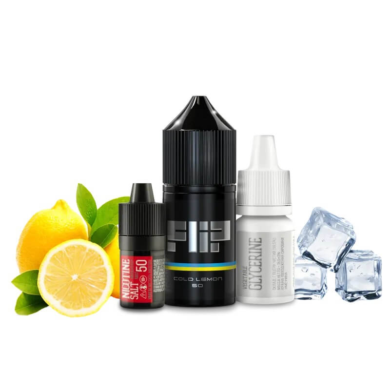 Набор для самозамеса Flip salt Cold Lemon (Ледяной Лимон, 50 мг, 30 мл) Набор для самозамеса Flip salt Cold Lemon (Ледяной Лимон, 50 мг, 30 мл)