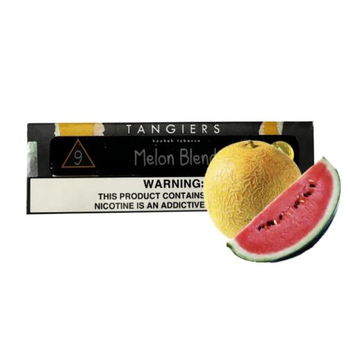 Табак Tangiers Noir №9 Melon Blend (Мелон Бленд, 250 г) Чёрная упаковка