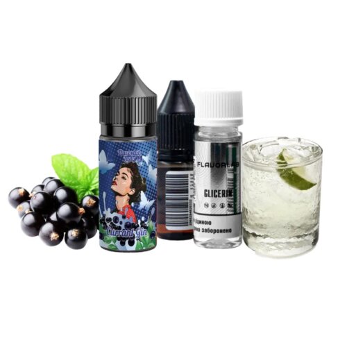 Набор для самозамеса Flavorlab Lady Currant gin (Джин смородиновый, 30 мл)