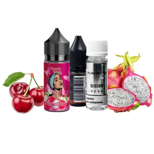 Набор для самозамеса Flavorlab Lady Pitaya cherry (Вишня, Питайя, 30 мл)