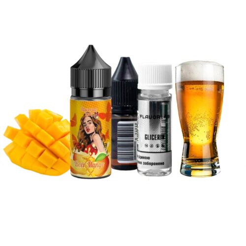 Набор для самозамеса Flavorlab Lady Beer mango (Пиво, Манго, 30 мл)