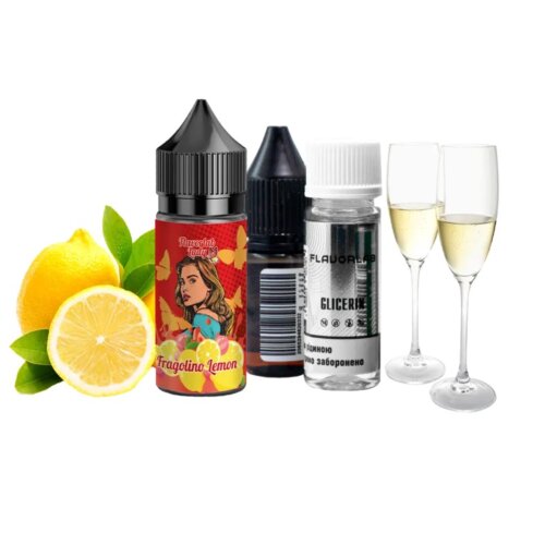 Набор для самозамеса Flavorlab Lady Fragolino Lemon (Вино, Лимон, 30 мл)