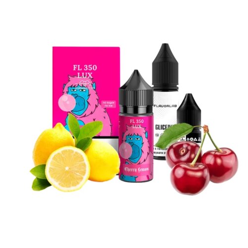 Набор для самозамеса Flavorlab FL350 LUX Cherry lemon (Вишня, Лимон, 30 мл)