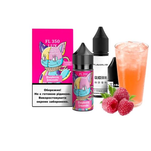 Набор для самозамеса Flavorlab FL350 LUX Raspberry Lemonad (Малиновый лимонад, 30 мл)