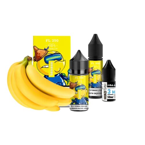 Набор для самозамеса Flavorlab FL350 Banana (Банан, 30 мл)