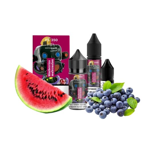 Набор для самозамеса Flavorlab FL350 Blueberry watermelon (Черника, Арбуз, 30 мл)