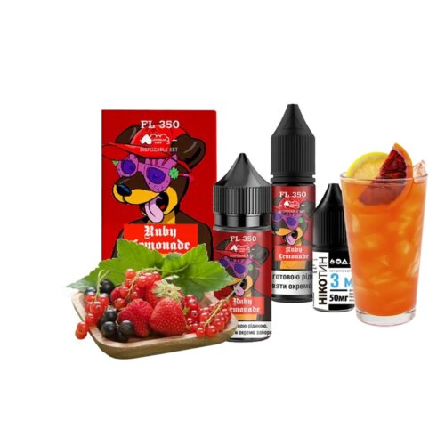 Набор для самозамеса Flavorlab FL350 Ruby Lemonade (Руби лимонад, 30 мл)