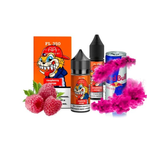 Набор для самозамеса Flavorlab FL350 Raspberry energy (Малиновый энергетик, 30 мл)