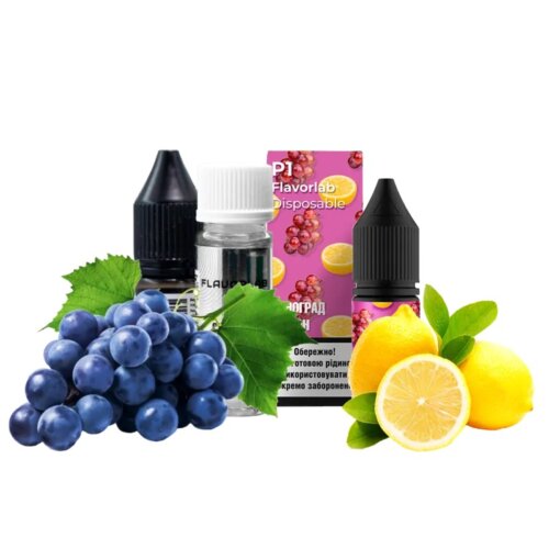 Набор для самозамеса Flavorlab Р1 (Виноград, Лимон, 10 мл)