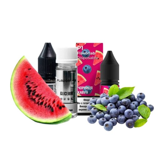 Набор для самозамеса Flavorlab Р1 (Черника, Арбуз, 10 мл)