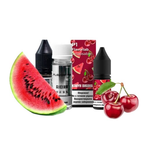 Набор для самозамеса Flavorlab Р1 (Арбуз, Вишня, 10 мл)
