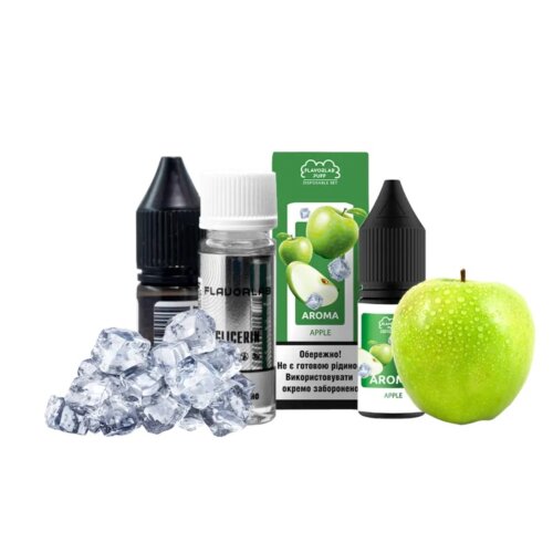 Набор для самозамеса Flavorlab Puff Apple (Яблоко, 10 мл)