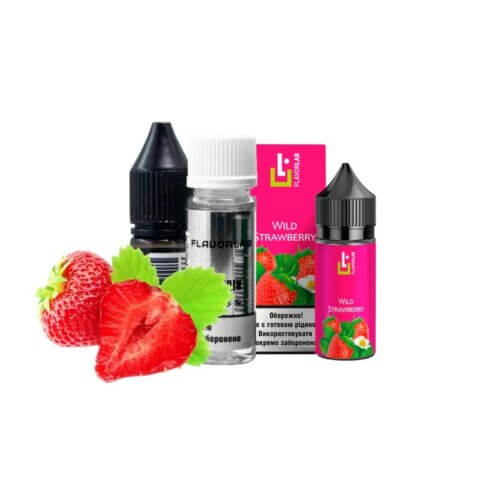 Набор для самозамеса Flavorlab Aroma MAX Wild strawberry (Клубника, Земляника, 30 мл)
