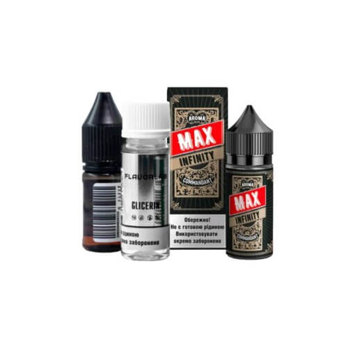 Набор для самозамеса Flavorlab Infinity MAX Commandant (Табак, Карамель, 30 мл)
