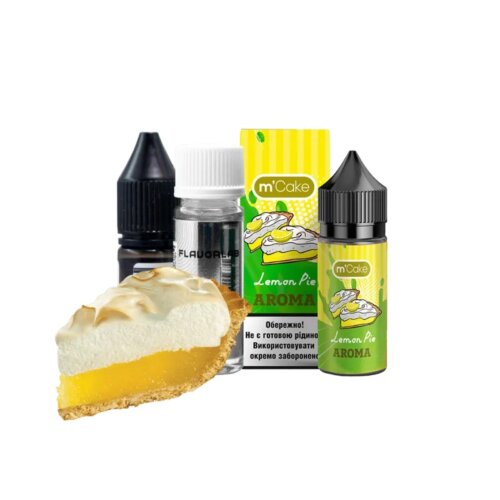 Набор для самозамеса Flavorlab M-Cake Lemon Pie (Лимонный пирог, 30 мл)