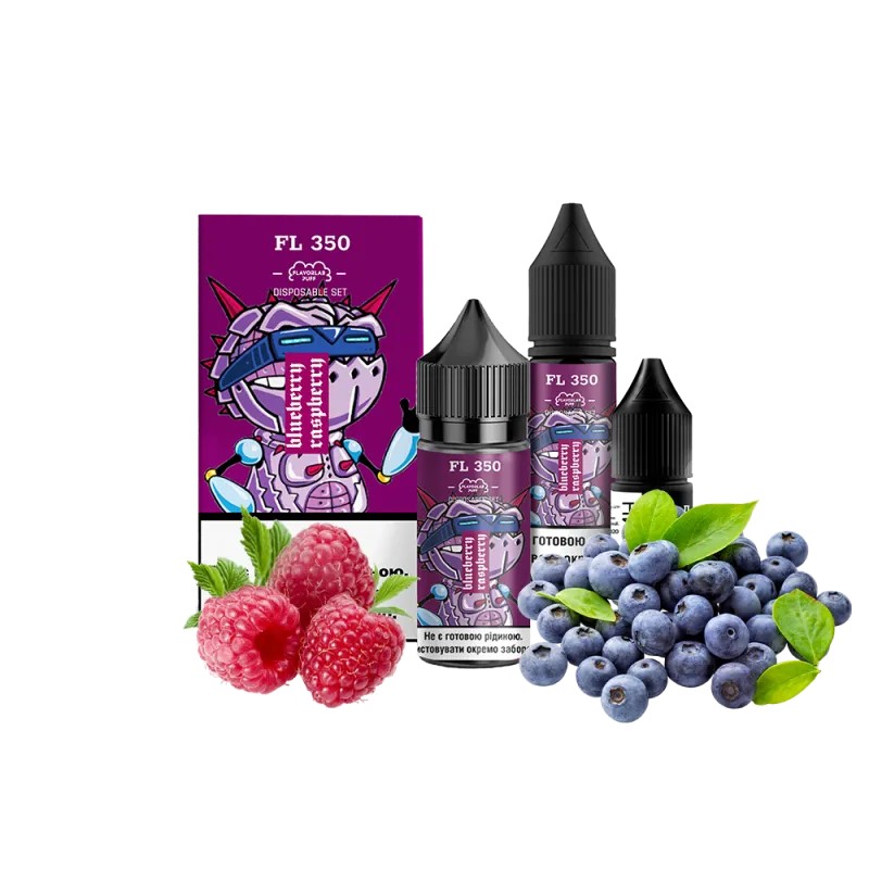 Набор для самозамеса Flavorlab FL350 Blueberry Raspberry (Черника, Малина, 30 мл) Набор для самозамеса Flavorlab FL350 Blueberry Raspberry (Черника, Малина, 30 мл)