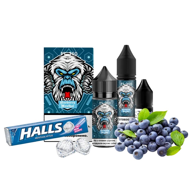 Набор для самозамеса Flavorlab FL350 Blueberry Menthol (Черника, Ментол, 30 мл) Набор для самозамеса Flavorlab FL350 Blueberry Menthol (Черника, Ментол, 30 мл)