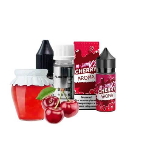 Набор для самозамеса Flavorlab M-Jam V2 Strong Cherry (Вишня, 30 мл)