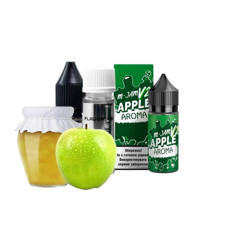 Набор для самозамеса Flavorlab M-Jam V2 Strong Apple (Яблоко, 30 мл) Набор для самозамеса Flavorlab M-Jam V2 Strong Apple (Яблоко, 30 мл)